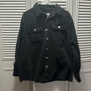Refuge, (S/M), dark, jean jacket